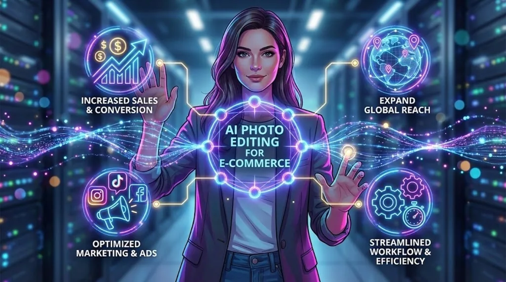 Featured image for How to Use AI Photo Editing Tools to Increase Online Store Sales in 2026